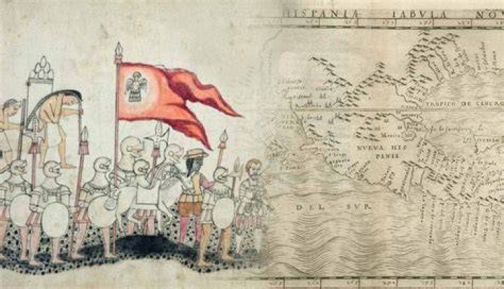 Who helped the Spanish conquer Mexico?