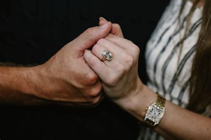 Who owns the engagement ring?