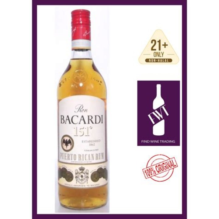 Why did they discontinue Bacardi 151?