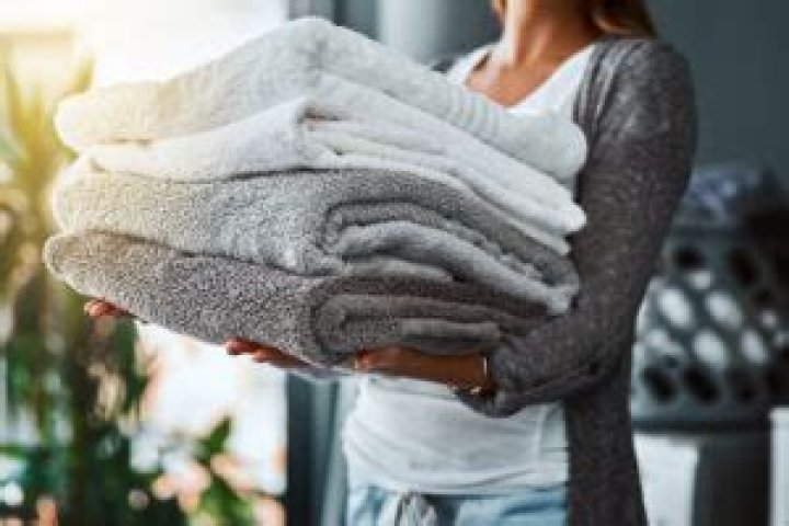 Why do bath towels get hard?