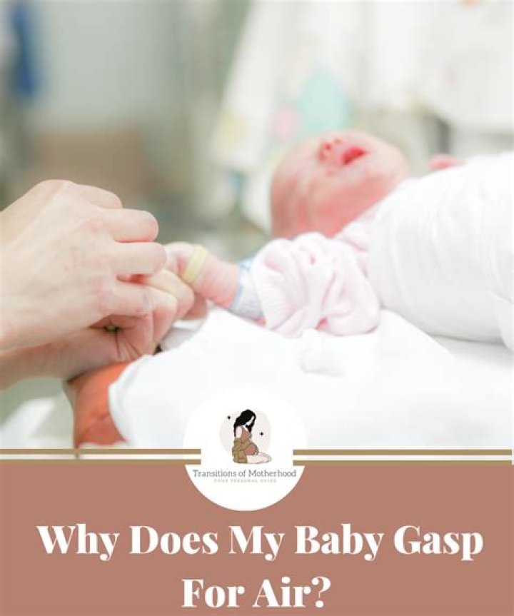 Why do I gasp for air when I cry?