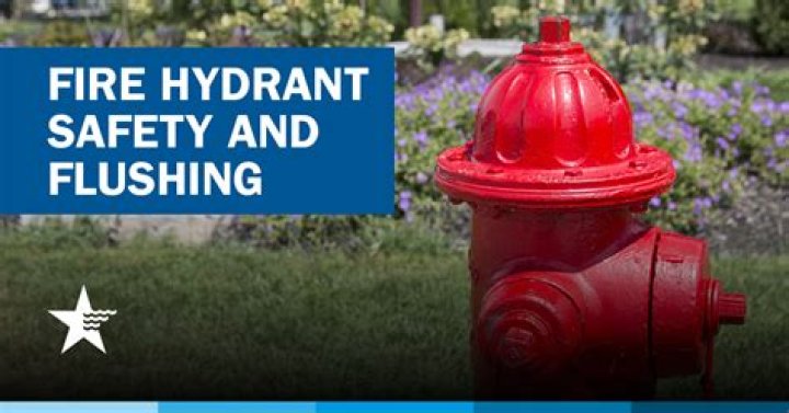 Why does flushing fire hydrants brown water?