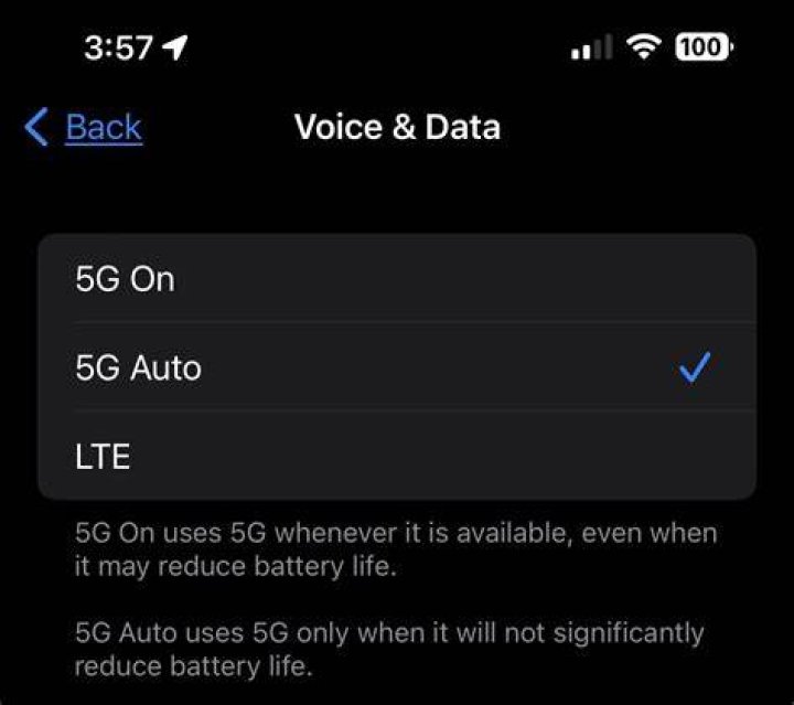 Why does my iPhone say LTE instead of 4G?
