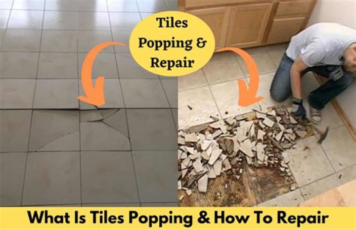 Why is my tile popping up?