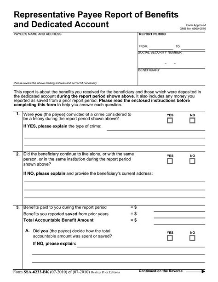 Why would someone have a payee?